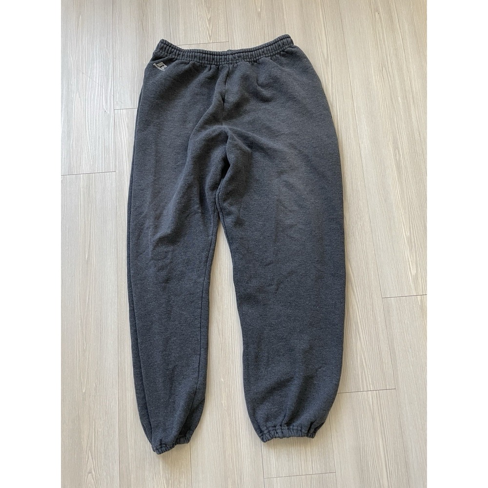 Russell Athletic Grey Sweatpants Size Large Drawstring Cuffed Vintage